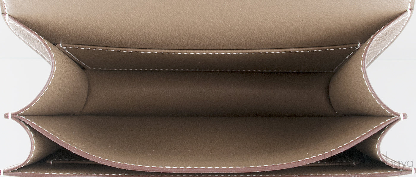 Constance III Mini Epsom Etoupe GHW