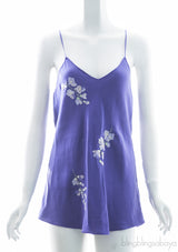 Violet Floral Applique Camisole