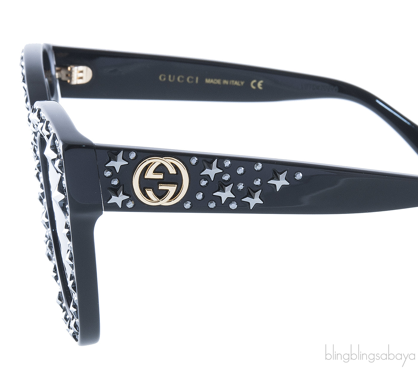 Black GG0116S 002 Sunglasses