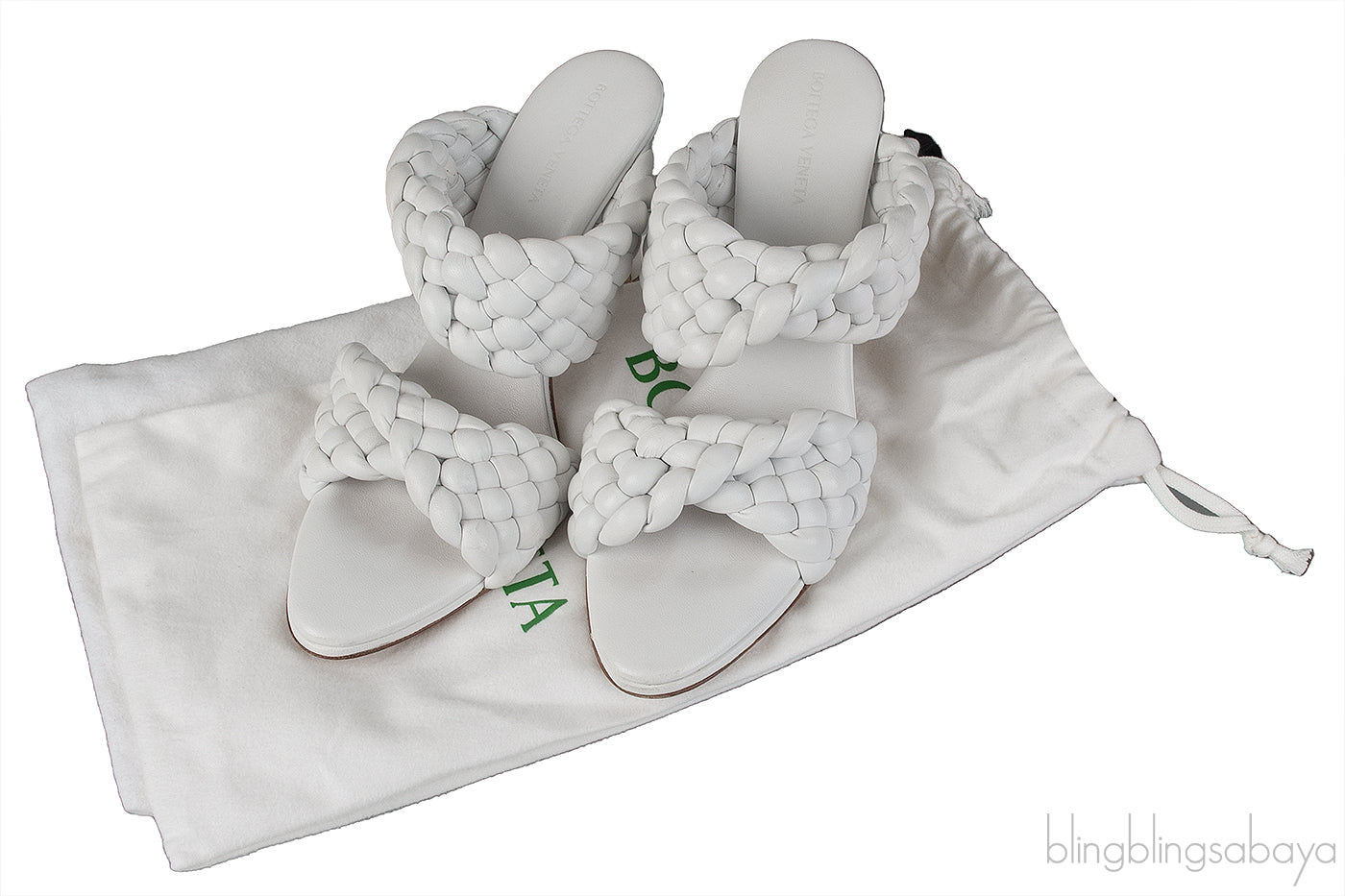 Curve Optic White Sandals