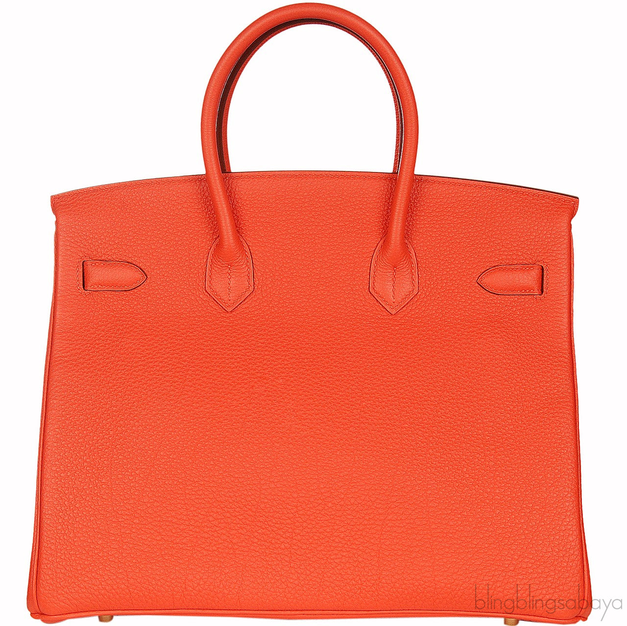 Birkin 35 Capucine Togo GHW