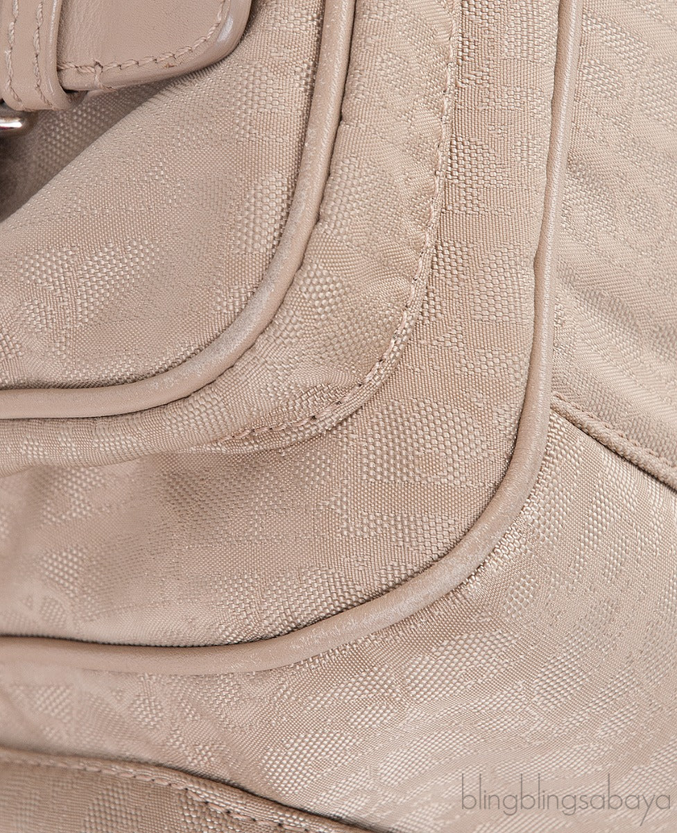 Christian Dior Oblique Canvas & Leather Multi-Pocket Bag
