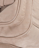 Christian Dior Oblique Canvas & Leather Multi-Pocket Bag