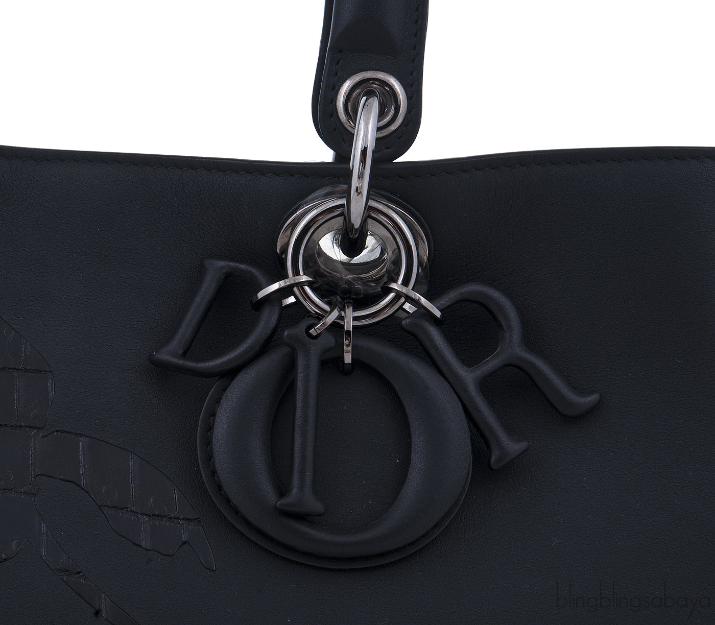 Diorissimo Warhol Black Shoulder Bag
