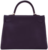 Kelly 35 Raisin Togo Retourne GHW