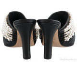 Black Pearl Slide Mule