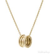 B.Zero1 Rose Gold Necklace