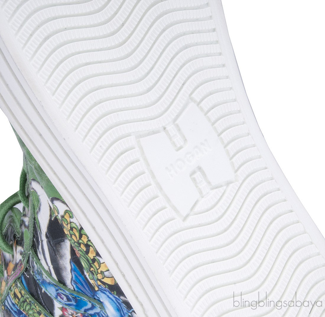 Mock Croc Tattoo Sneakers