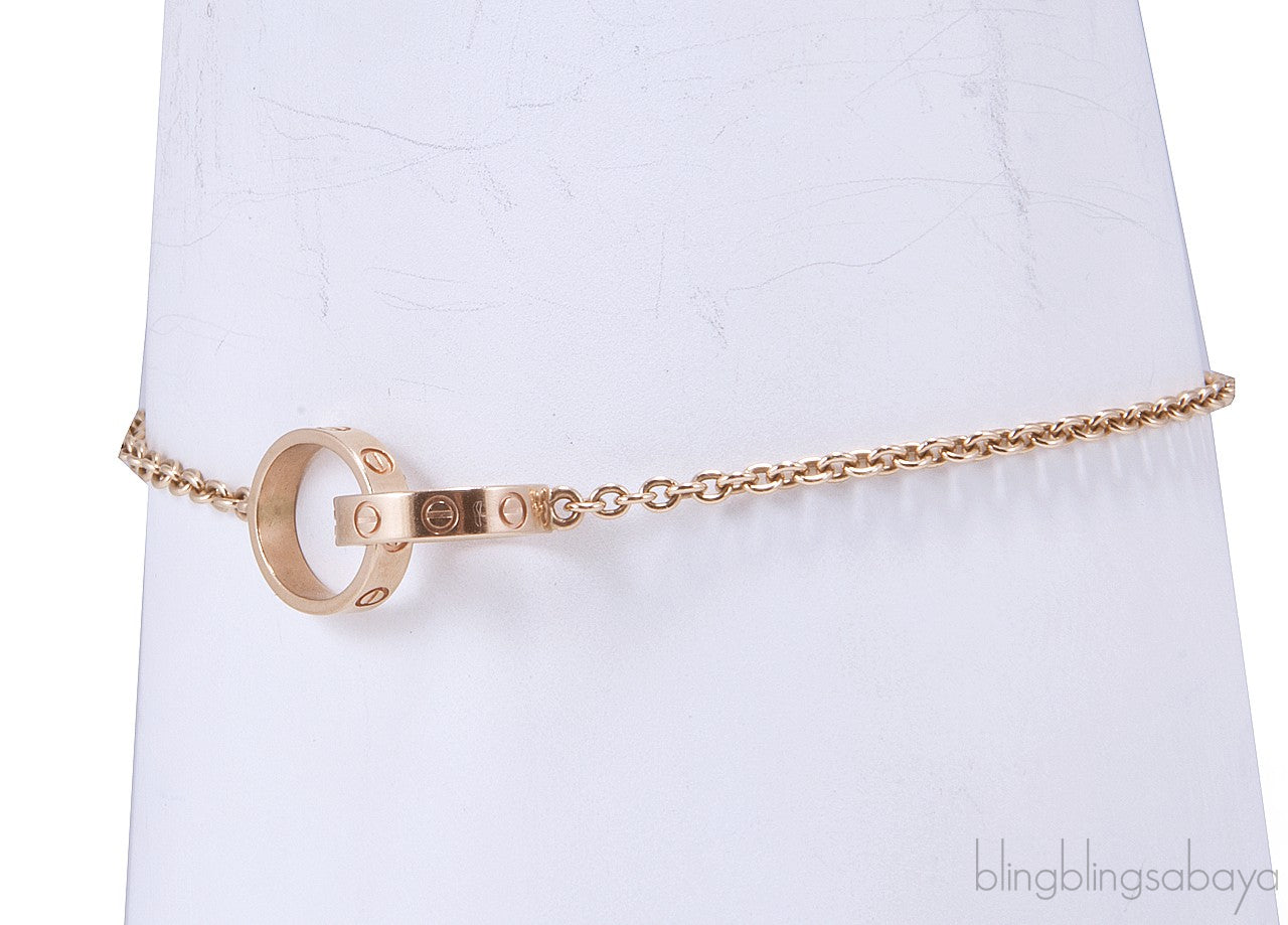 Rose Gold LOVE Bracelet