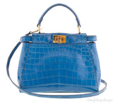 Blue Crocodile Mini Peekaboo