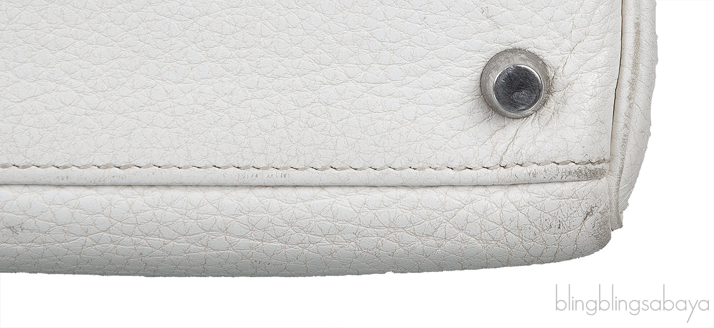 Kelly 35 White Retourne  PHW