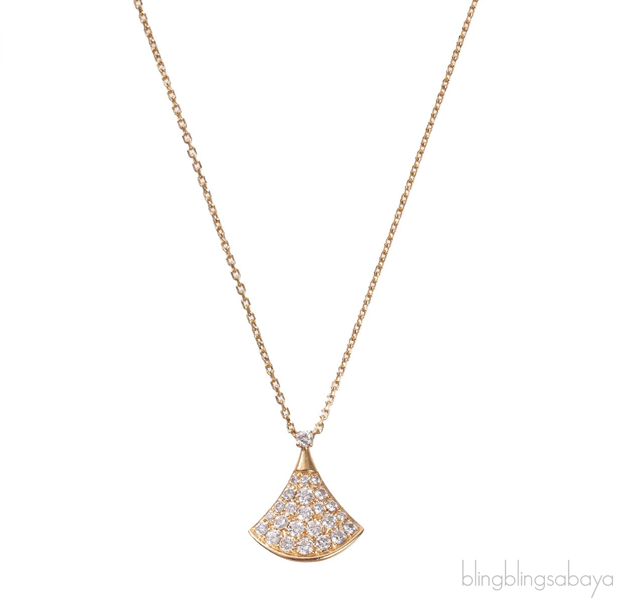 Diva\'s Dream Diamond 18kt Yellow Gold Necklace