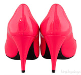 Neon Pink Pointed Toe Heels
