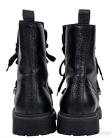Black Berenice Combat Boots