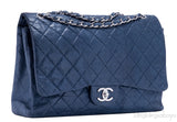 XL Jumbo CC Lizard Flap Bag