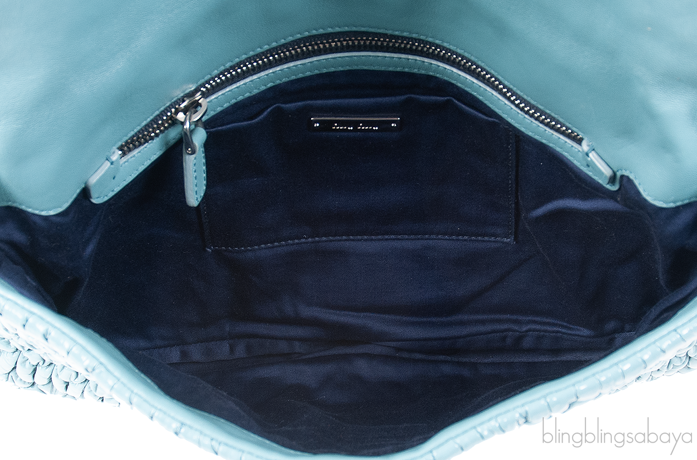 Cloquet Cyan Blue Stage Clutch Bag