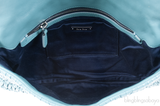 Cloquet Cyan Blue Stage Clutch Bag