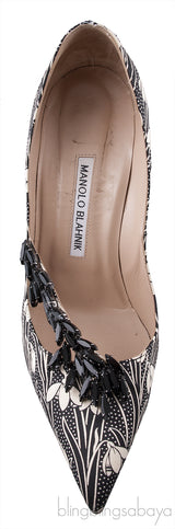 Nadira Printed Crystal Pump