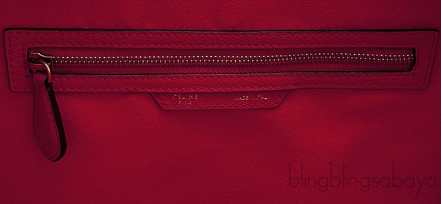 Mini Luggage Coquelicot Red