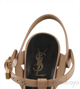 Tribute Nude Patent Sandals