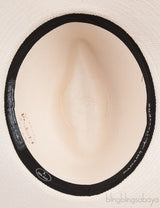 Large Brim Maroon Band Hat