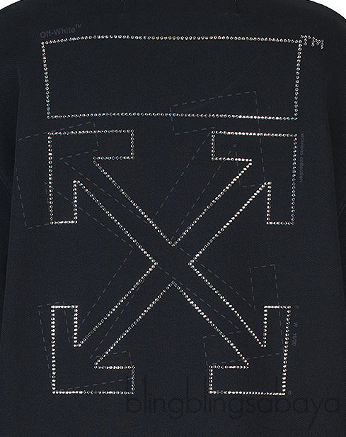 Black Off Long Sleeve Sweatshirt