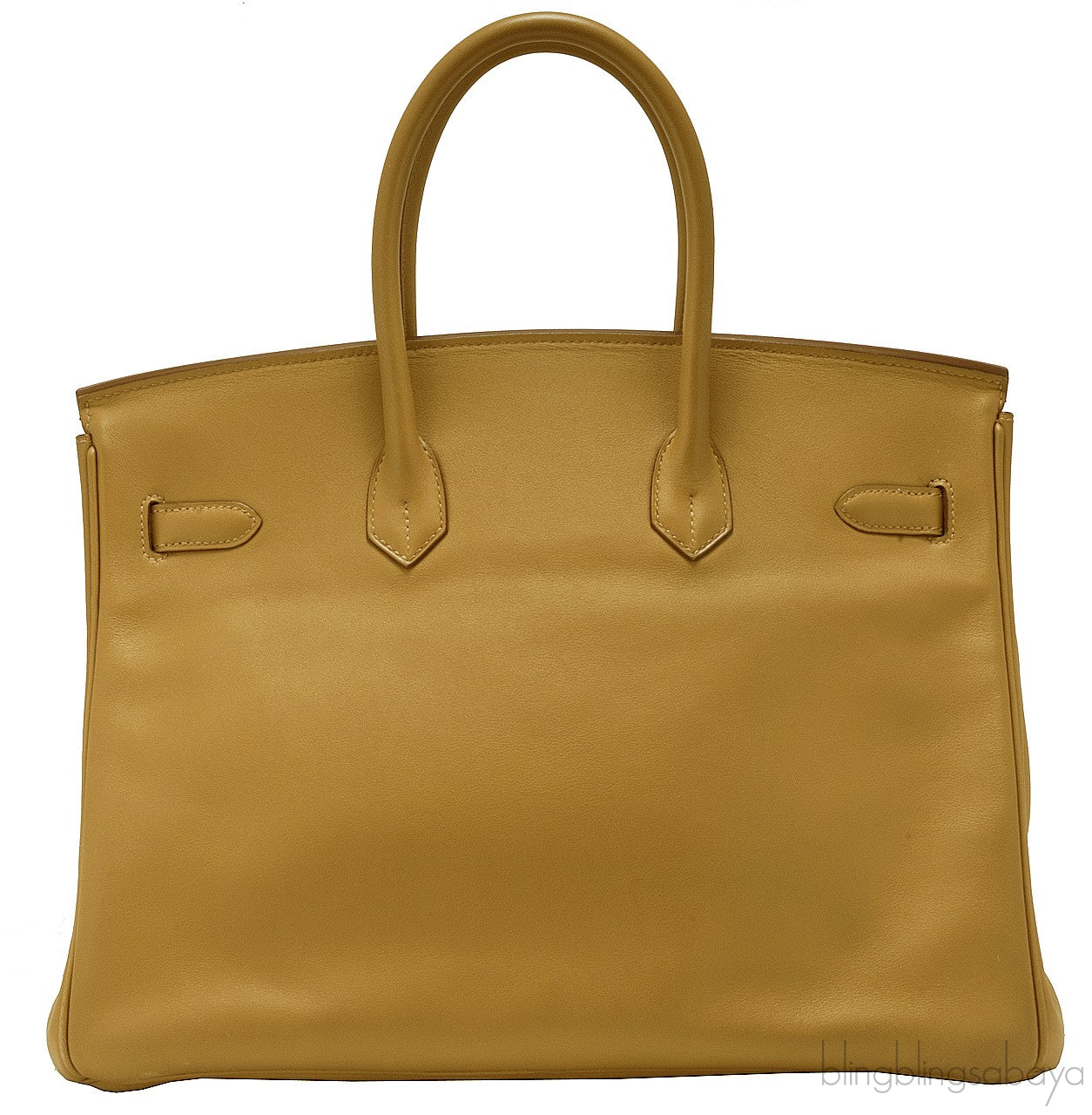 Birkin 35 Camel Swift GHW