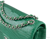 Classic Jumbo Emerald Green Crocodile