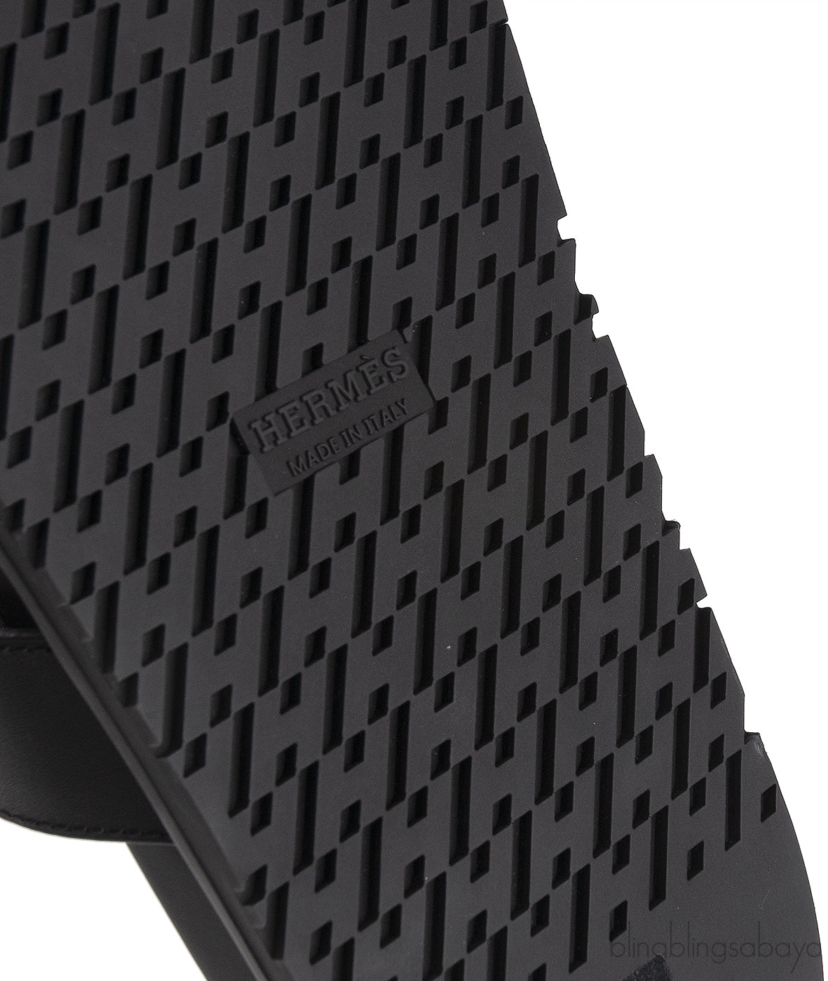 Hermes Chypre Black Cloute Studded Sandals