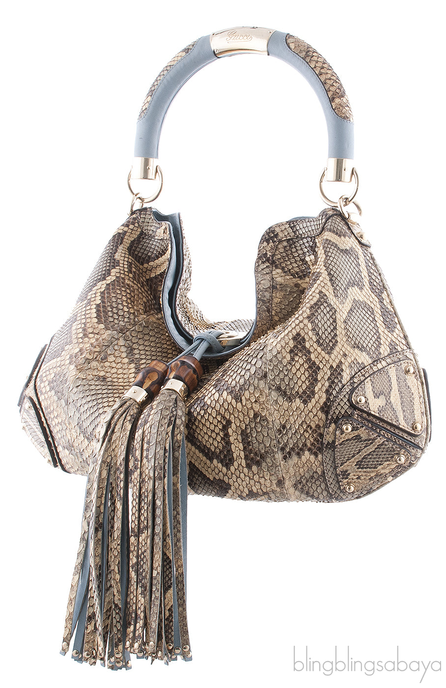 Indy Yellow Light Blue Python