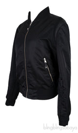 Black Bomber Jacket