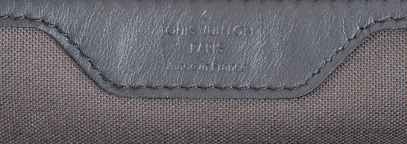 Louis Vuitton Black Damier Infini Leather Keepall Bandouliere 55 Bag