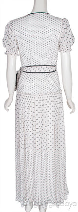 Polka Dot Wrap Dress