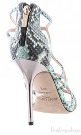 Summit Snake Print Strappy Sandals