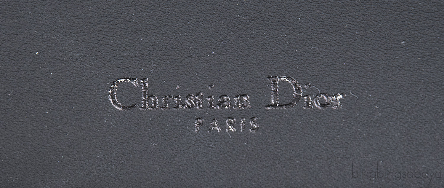 Dior Diorama Black Ultra Matte Medium Shoulder Bag