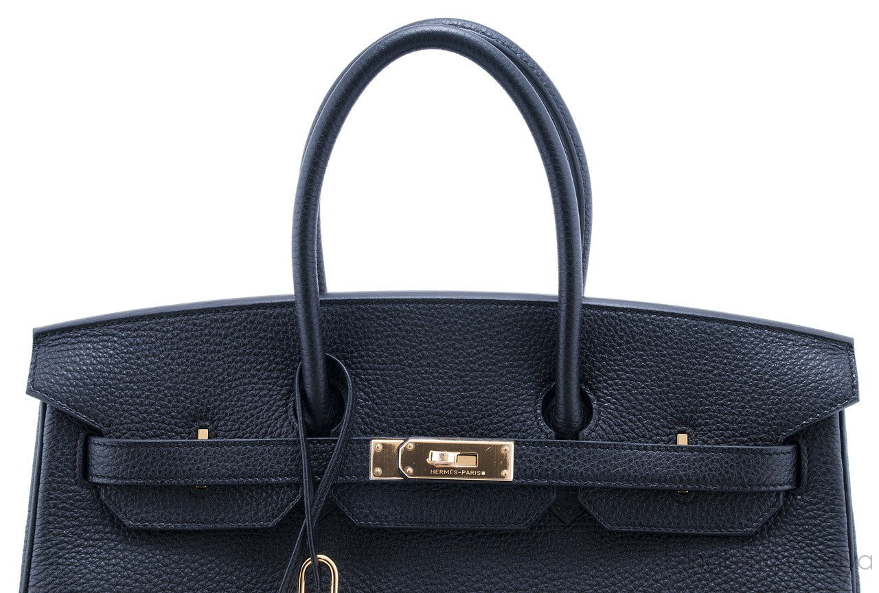 Birkin 35 Black Togo