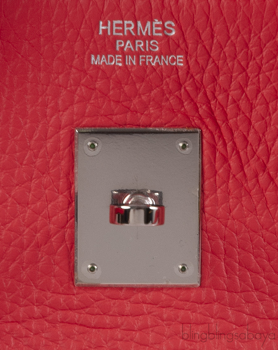 Hermes Birkin 35 Bougainvillea Taurillon Clem PHW