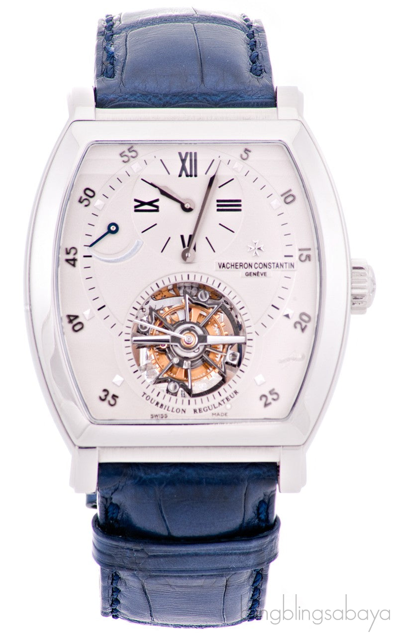 Malte Tourbillon Regulator Alligator