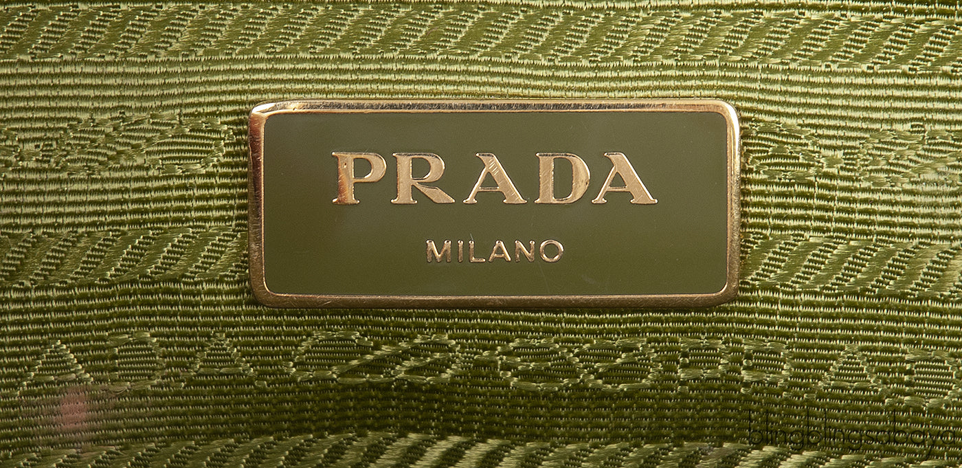 Prada Saffiano Edera Shoulder Bag