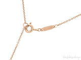 T Smile Rose Gold Necklace
