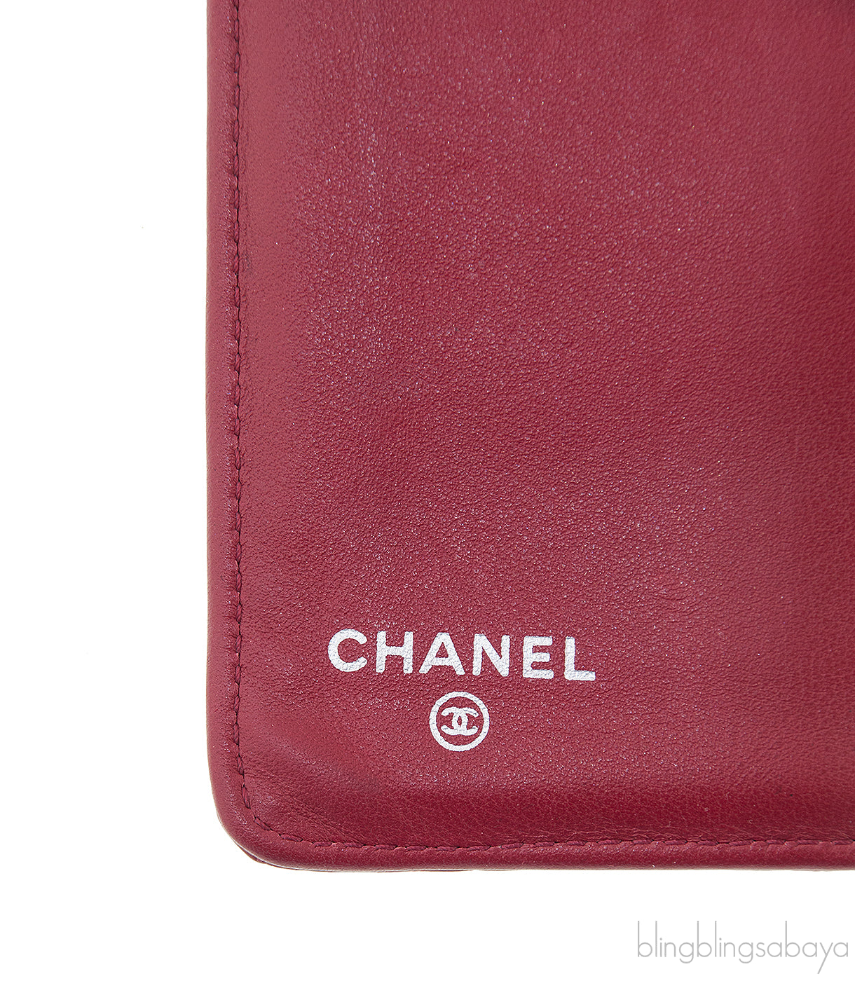 CC Red Crocodile Bi-fold Wallet