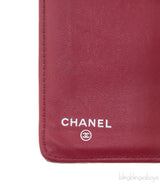 CC Red Crocodile Bi-fold Wallet