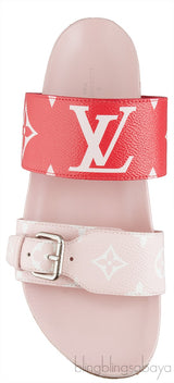 Bom Dia Flat Mule Light Pink