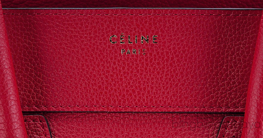 Mini Luggage Coquelicot Red