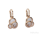 Happy Dream Gold Diamond Earrings
