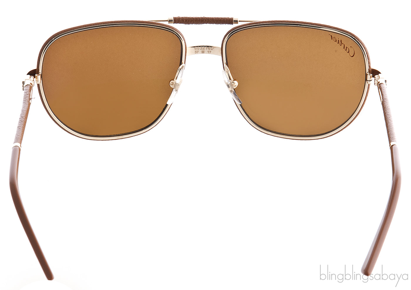 Brown 140 Gold Sunglasses