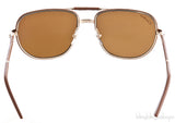 Brown 140 Gold Sunglasses