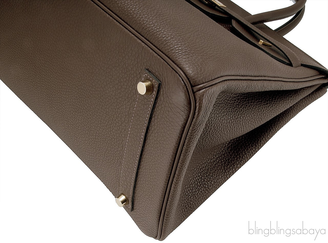 Birkin 35 Cacao Togo GHW
