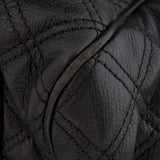 Black Quilted Stam Bag
