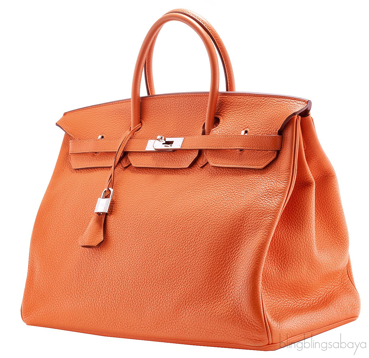 Birkin 40 Orange Taurillon Clem